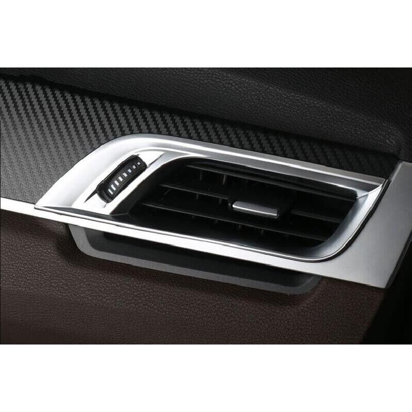 Fit For BMW X2 F39 2018-2021 Matte Silver Car Front Side Vent Overlay Cover Trim