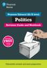 Книга Pearson REVISE Edexcel AS/A Level Politics Revision Guide & Workbook Inc Online Edition - 2023 and 2024 Exams