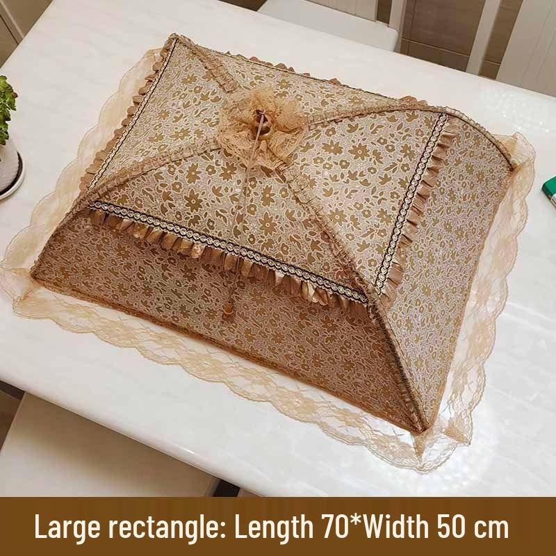 Thickened Rectangular Food Cover for Dining Table - Medium, Large, Extra Large