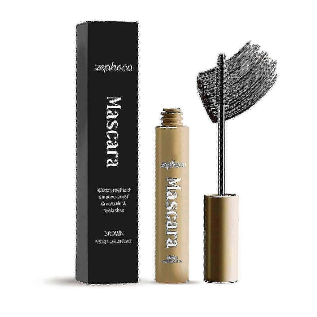 Mascara For Older Women, Lengthening And Thickening Black Mascara, Waterproof Sweatproof Long Lasting Non-smudged, Easy Removal,zx