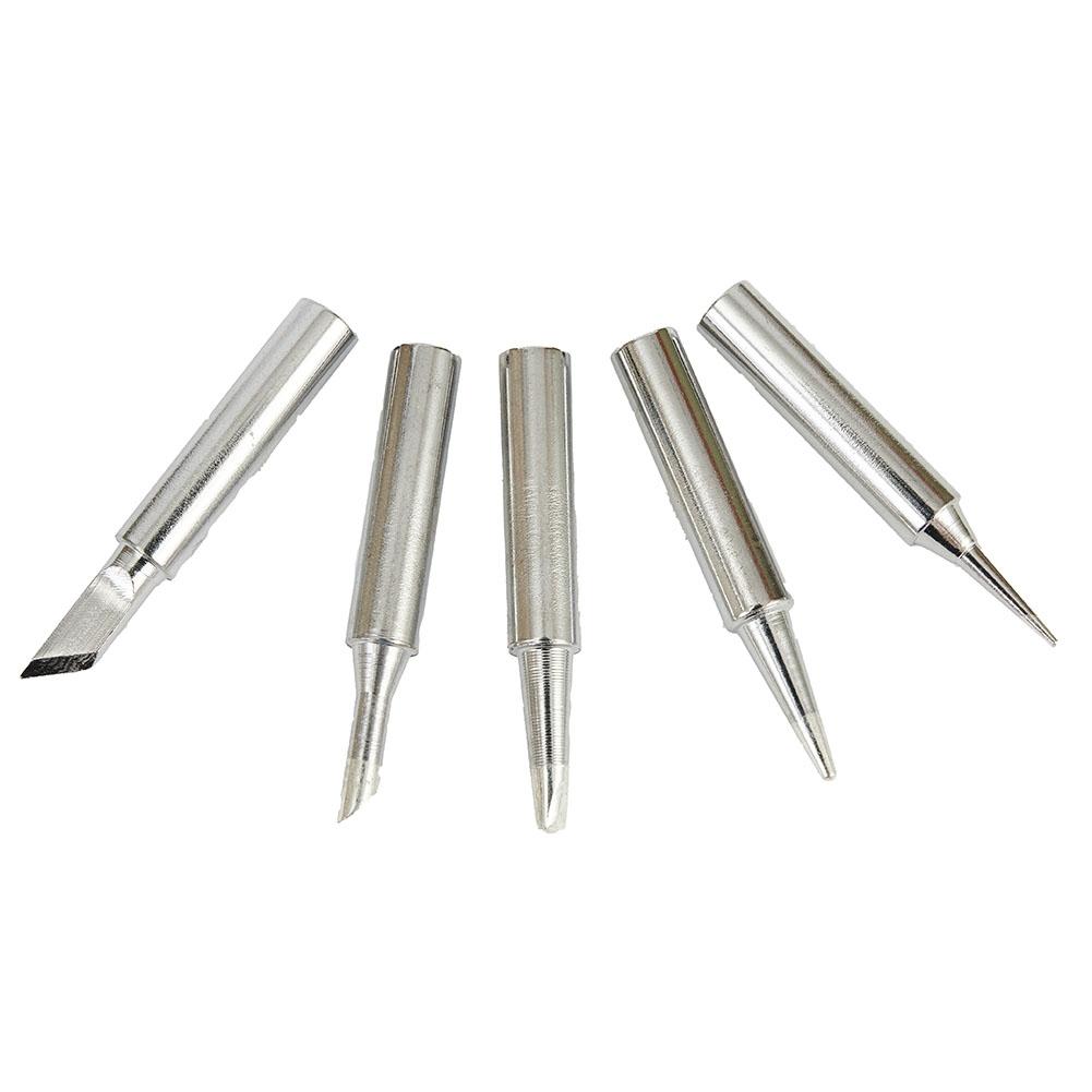 Bushing Adapter Soldering Iron Tips 900M-TB/TI/T-3C/T-2.4D/TK Tools 5pcs Set