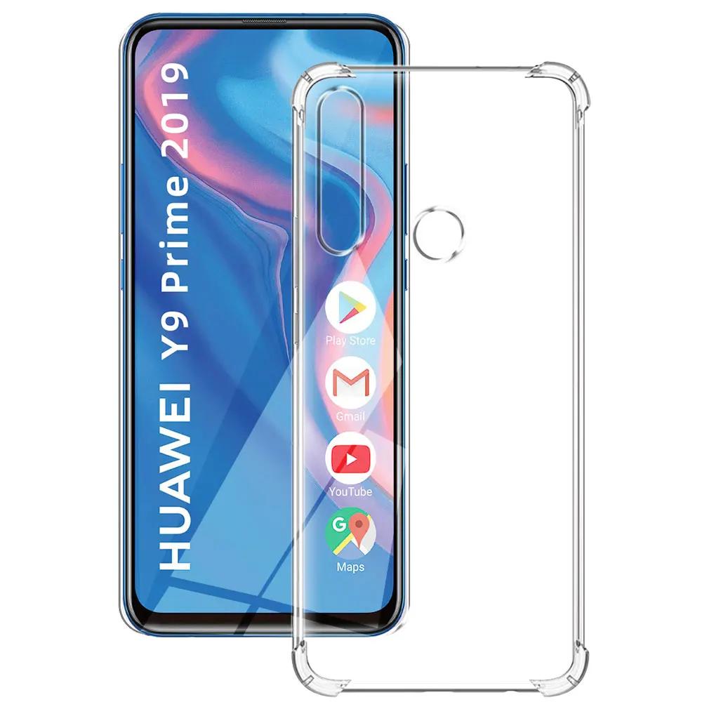Для Huawei Honor 9X Чехол Прозрачный Противоударный Силиконовый Мягкий Чехол Чехлы Для Honor 9X STK-LX1 Coque Для Honor 9X Прозрачные Fundas