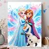 Disney Набор для рисования жемчугом «Замороженная принцесса» Арт-набор для взрослых и начинающих Декор для дома на стену Особая форма