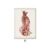 Human Body Muscle Structure Wall Art Canvas Painting Retro Anatomy Medical Print Posters Education Picture Study Room Decoration