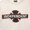 90s Old Independent Short Sleeve Iron Cross Logo T-shirt S INDEPENDENT Men's Used