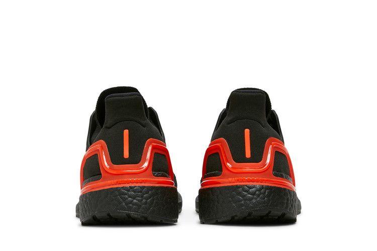 Мужские кроссовки adidas Ultra Boost 20 Черный Солнечно-красный Черный/Солнечно-красный/Черный