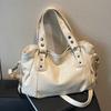 Модная винтажная кожаная сумка через плечо большого объема Модная сумка через плечо для ежедневных поездок на работу, выходных и в качестве подарка для женщин