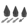 Cone Splitter Kit 32mm 42mm 50mm Splitting Drill Bits Square Round Hex Shanks Heavy Duty Firewood