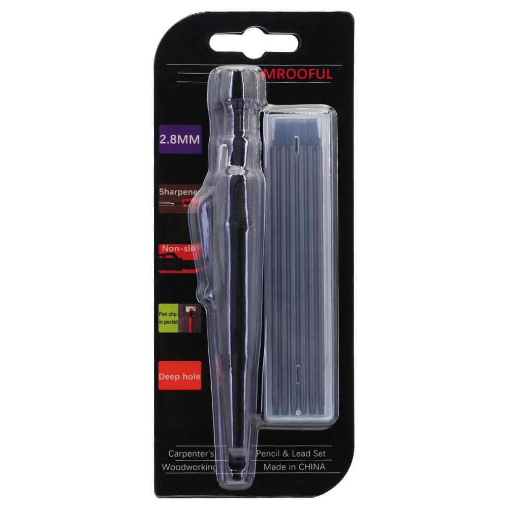 Набор столярных карандашей с длинным грифелем Набор карандашей для плотника Принадлежности для плотников и инженеров