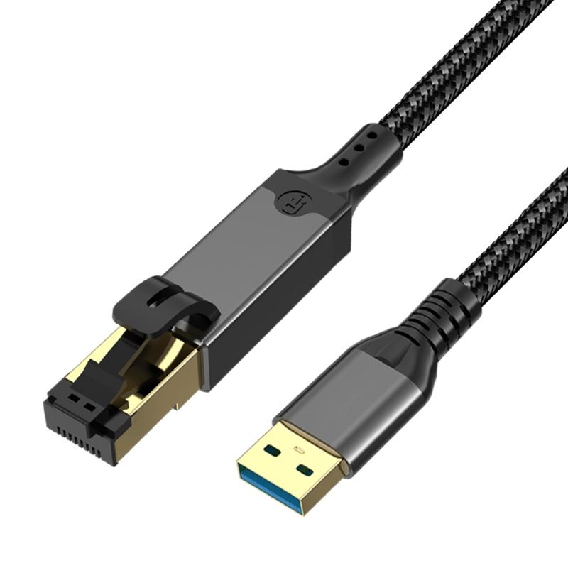USB 3.0 к RJ45 Гигабитный Ethernet-адаптер Для Ноутбука ПК Быстрое Сетевое Соединение и Дизайн Plug and Play