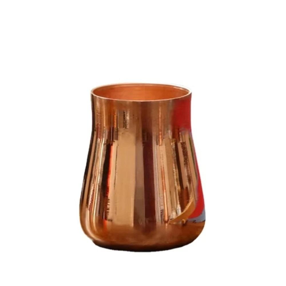 Handcrafted Pure Copper Mug 350 ml Capacity Drinkware Mug Vintage Copper Moscow Mug Breakfast Use