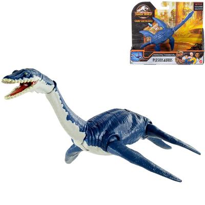 Фигурка Mattel Jurassic World Mini, плезиозавр, возраст 10 лет и GVG50 (МИР ЮРСКОГО ПЕРИОДА) [Общая длина 20 см] [4 вверх]