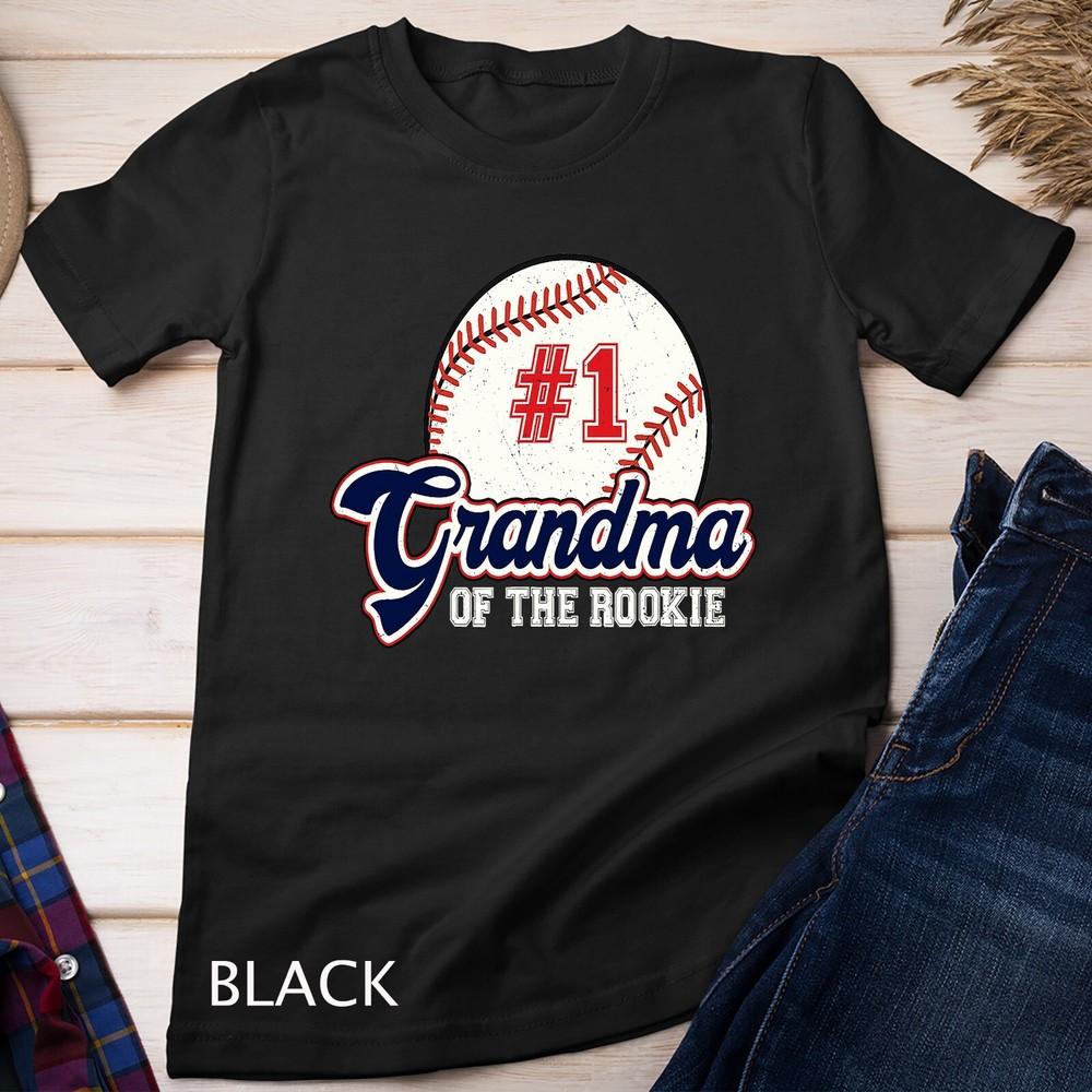 Grandma of the Rookie Tee Rookie of the Year Baseball Nana Unisex T-shirt