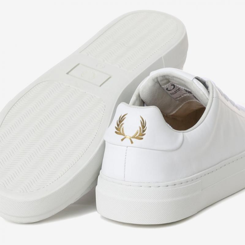 Fred Perry Мужские кожаные кроссовки B80 Кожаные Sfpm2315360 100