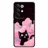 Чехол для Realme C85 Модный задний чехол Цветной градиент Funda Ударопрочный Силиконовый Мягкая крышка для телефона OPPO Realme C 85 Мультяшный кот