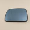 Car Wing Mirror Glass Fits For  BMW X5 E53 1999-2006 blue & heated