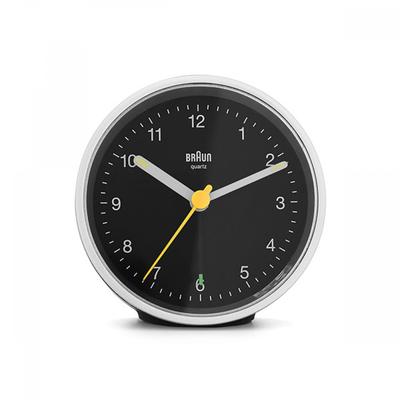 Braun Bc12sb Classic Crescendo Alarm Low Noise Public Desk Clock