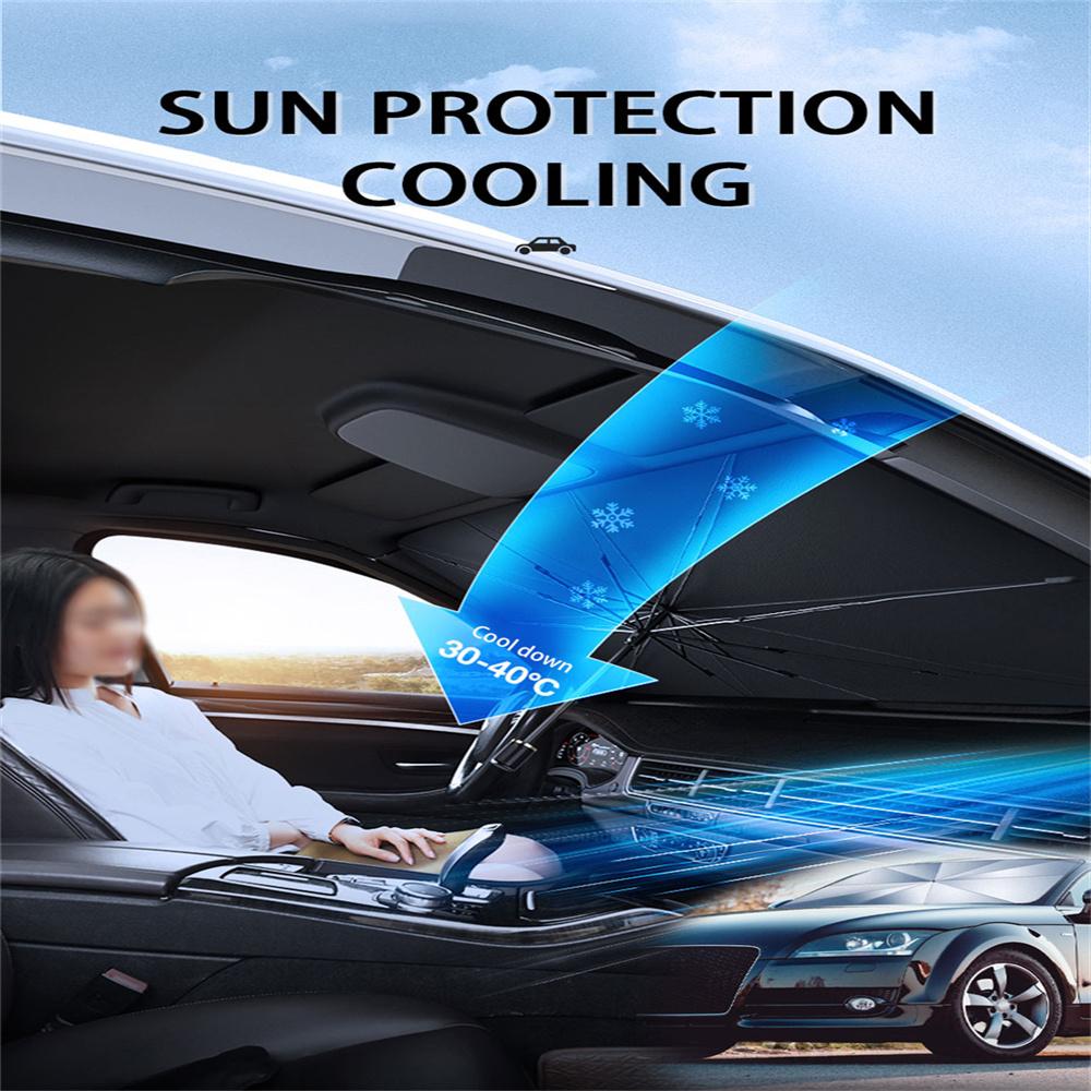 65 X 123cm Car SUV Windshield Sun Shade Umbrella Windscreen UV Block Visor Cover