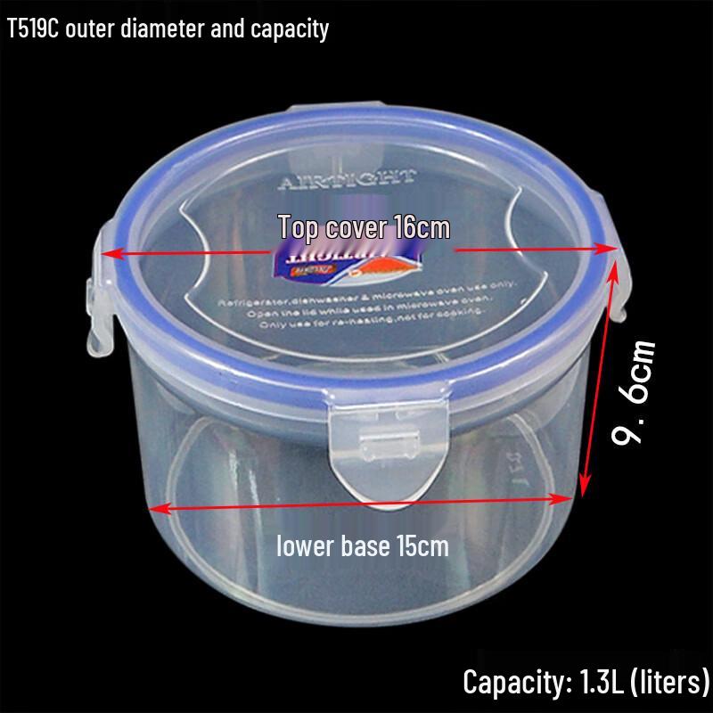 LISM Round Sealed Food Storage Container
