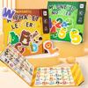 Книга с наклейками Монтессори для малышей My First Quiet Book Игрушка для раннего обучения - Детская игра на сопоставление для малышей