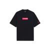 Li Ning Football Series Box Letter Solid Color Sports Casual Short Sleeve T-Shirt Men Tops Black AHSS509-2