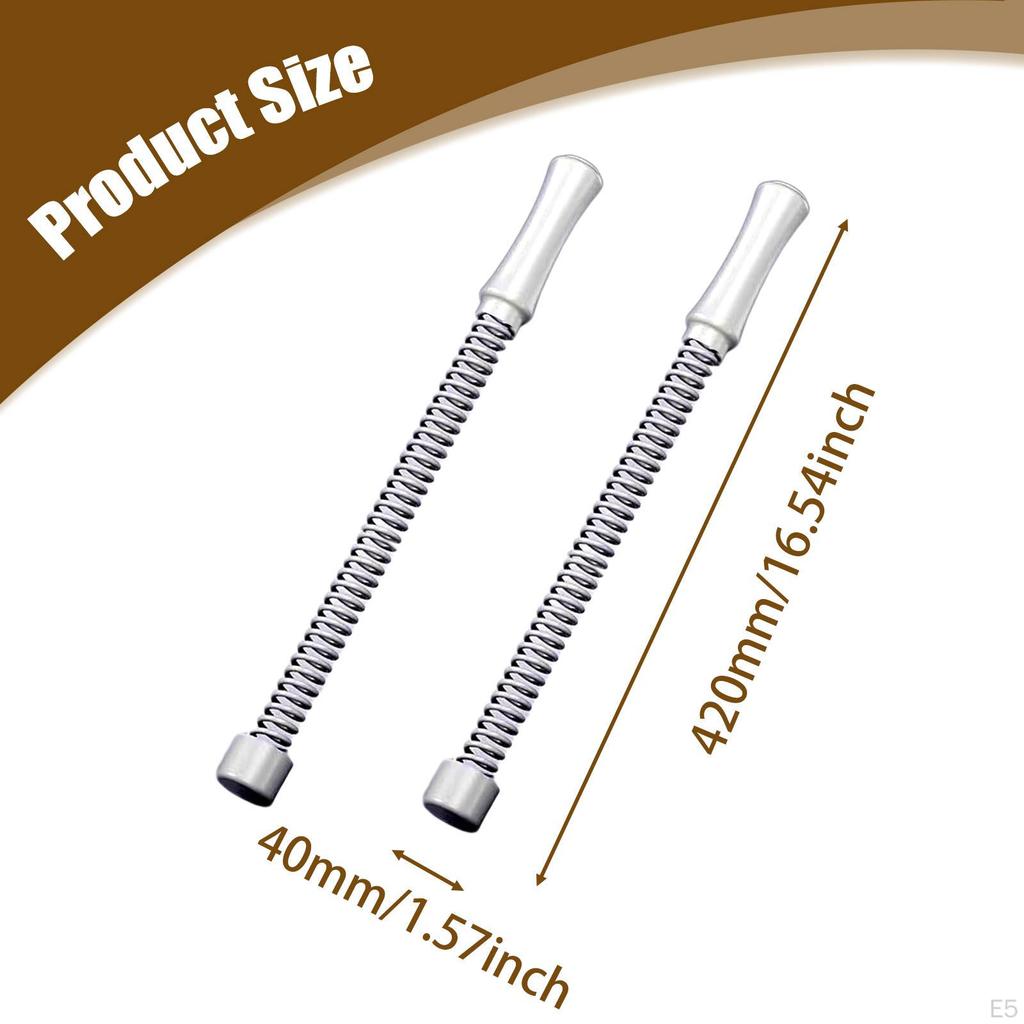 2Pcs Ropeless Battle Ropes Spring Sticks for Office Muscle Building Home Gym