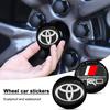 56mm Car Wheel Center Hub Cap Emblem Decal Wheel Sticker For C-hr Prado Rav4 Yaris Hilux Prius Avensis Corolla Camry