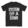 Футболка с принтом группы System of a Down, тур 2026, для мужчин и женщин, хлопковая одежда
