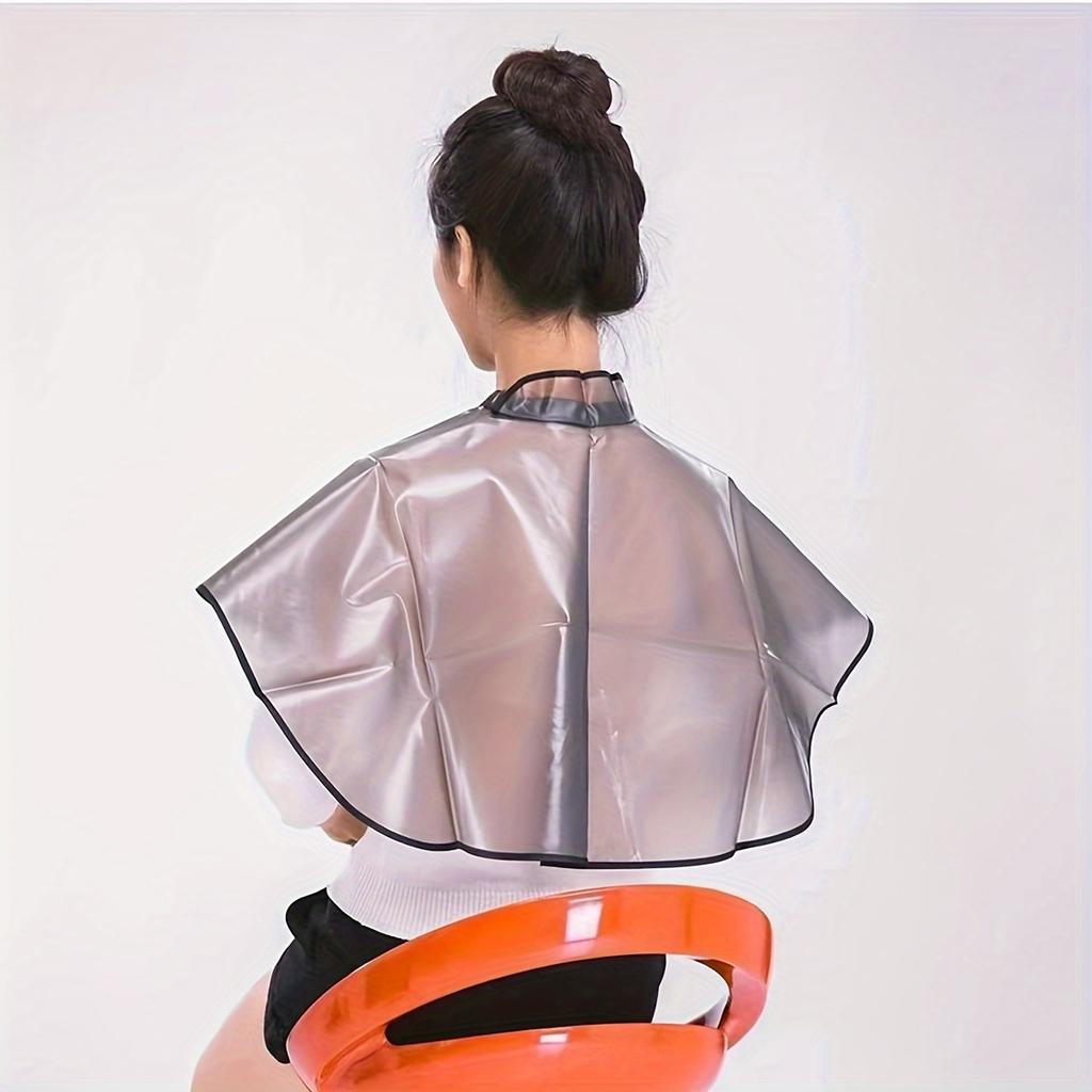 1pc Polyester Hair Apron, Professional Hair Salon Shawl - Suitable for Shampooing, Dyeing and Styling - Clean, Quick Drying, Splash Proof, Design
