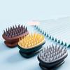 Массажер для кожи головы, шампунь, щетка, скребок для кожи головы, инструмент для удаления перхоти, влажные сухие волосы