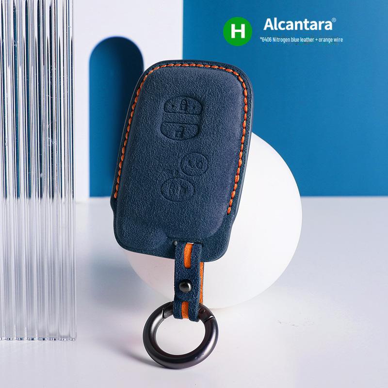 Сумка для ключей Lexus ES300H/ES350/RX270 из алькантары и замши 3D