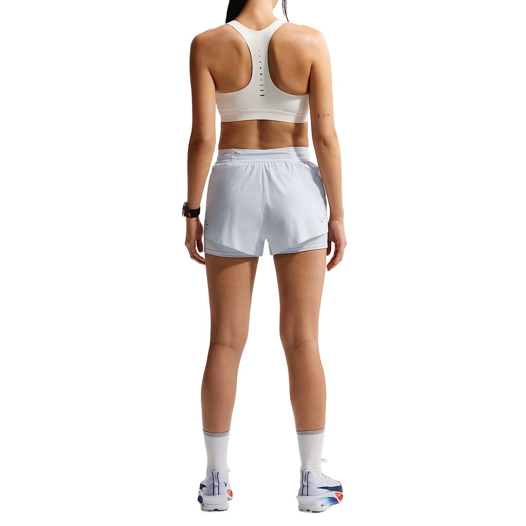 Nike Спортивный бюстгальтер Dri-Fit Swift, быстросохнущий, дышащий, однотонный, женское нижнее белье HM5221-133