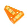 New Portable RV for T Level for Cross Check Bubble Level for RV Tripods Machines Furniture Trailer Black&Orange T