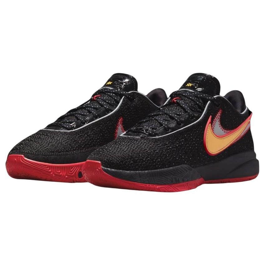 Nike Кроссовки унисекс LeBron 20 EP Miami Heat Black University-Red University-Gold DJ5422-001