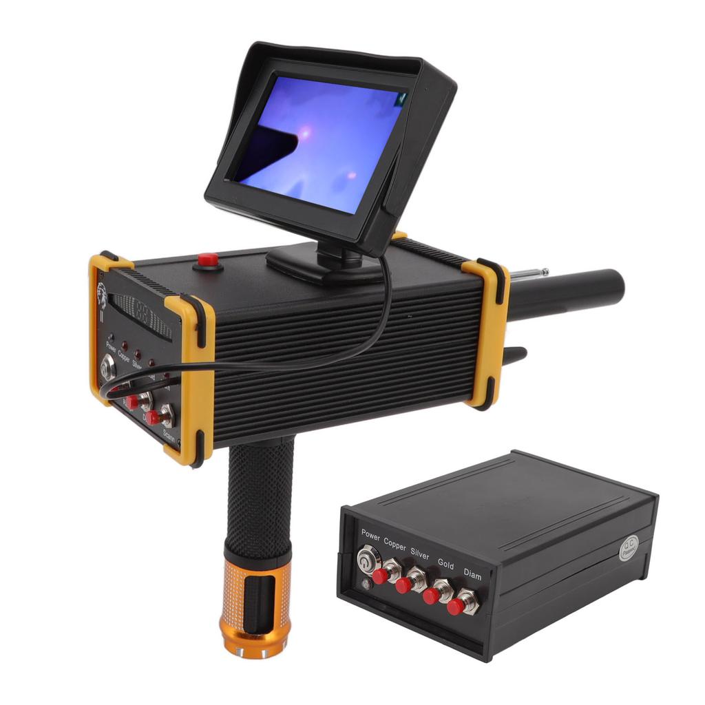 Металлоискатель глубиной 15 м, золотоискатель, сканер металла, дальность поиска 1000 м с экраном GR8000