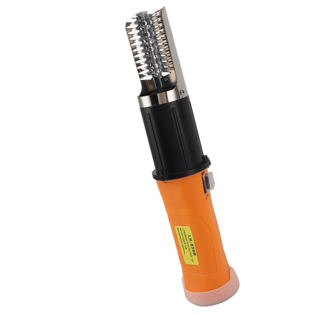Electric Fish Scale Remover Cordless 56W Motor 6000 Rpm 12V 2000mAh Rechargeable Battery Electric