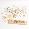 Wooden Pick-Up Sticks Table Game - Mikado Scatter Counting Sticks Educational Toy