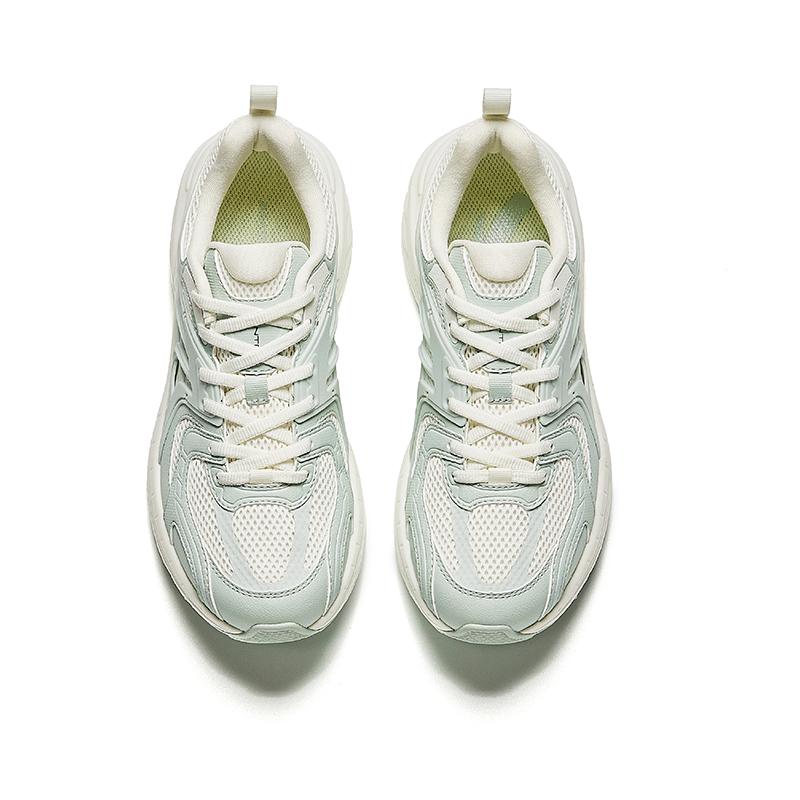 Anta AT2001 Ретро повседневные универсальные легкие кроссовки с низким верхом женские кроссовки белые серые 922435595-3