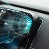 Автомобильный USB-вентилятор, Автомобильный вентилятор, Автомобильный вентилятор, Светодиодная подсветка, Легкий, Совместимый с большим потоком воздуха