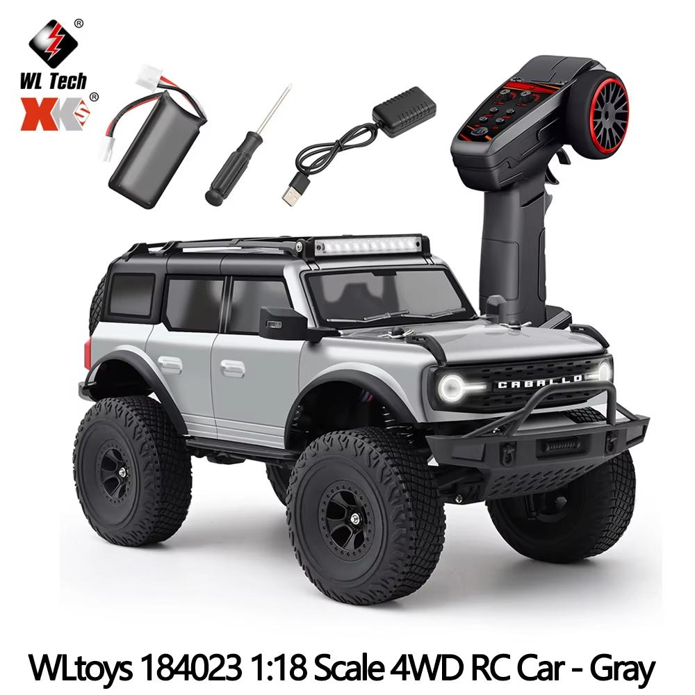 AAXZ1 Limited Time Offer WLtoys 184023 1/18 RC Off-Road Car 4x4 Mechanical Transmission Switchable High and Low Speed Climbing Car