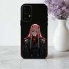 Чехол для телефона D-Darling in The F-Franxx Z-Zero Two для Samsung Galaxy A73,A72,A71,A70,A53,A52,A51, Мягкий силиконовый черный чехол