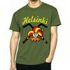 Teeshirts Crew Neck Plus Size Tshirt Helsinki With Crossed Swords Workout Breathable Tee Cool Breathable Fashion Tshirt