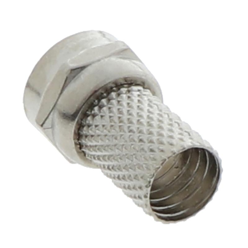 10 шт. 75-5 F разъем винтового типа для коаксиального кабеля спутниковой телевизионной антенны Rg6