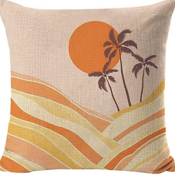 Абстрактная наволочка цвета Моранди, Минималистичная декоративная наволочка, Абстрактная эстетика, Подушка для дивана, Чехол для подушки