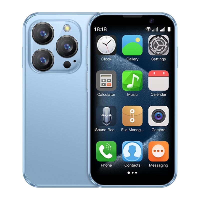 Soyes XS18 PRO 3G Мини-смартфон 3,0 дюйма MTK6580 Четырехъядерный 2 ГБ ОЗУ 16 ГБ ПЗУ Две SIM-карты 2 МП Type-C Bluetooth Mp3 WIFI Распознавание лица WCDMA Android Мобильный телефон