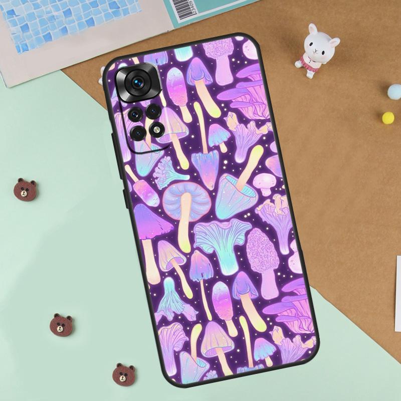 Mushroom Forest Case For Xiaomi Redmi Note 13 12 11 9 10 14 Pro 10S 11S 12S Cover For Redmi 13C 10C 12C 14C