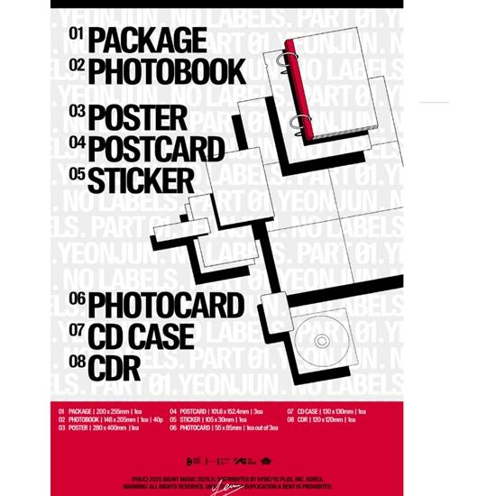 YEONJUN (TXT) ? ?NO LABELS PART 01 Random - Release 2025-11-07