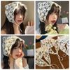 Wraps Triangle Bandana Countryside Style Triangle Scarf Sweet Lace Hair Scarf  Travel