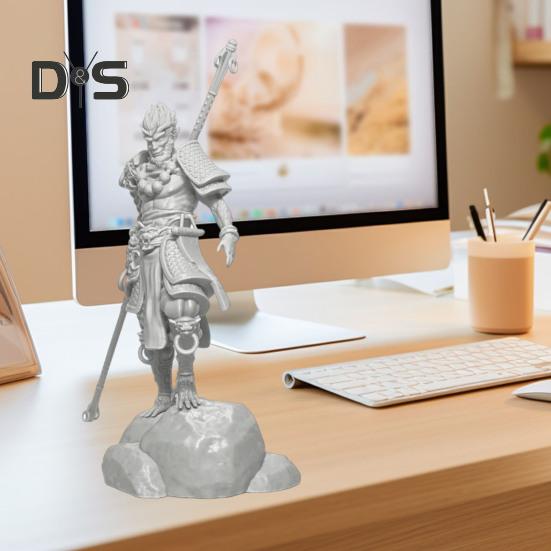 3D-печатная фигурка Укуна Великие мудрецы, равные небесам Статуэтка Скульптура Короля обезьян Модель Настольное украшение Орнамент Игровая периферия