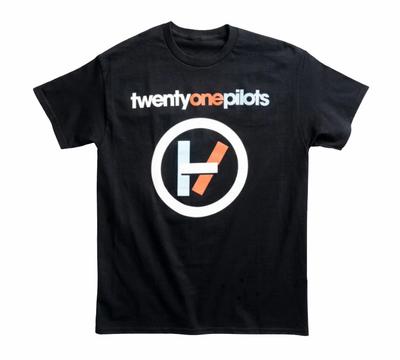 Футболка с логотипом Vessel группы Twenty One Pilots Размер S-5XL Унисекс